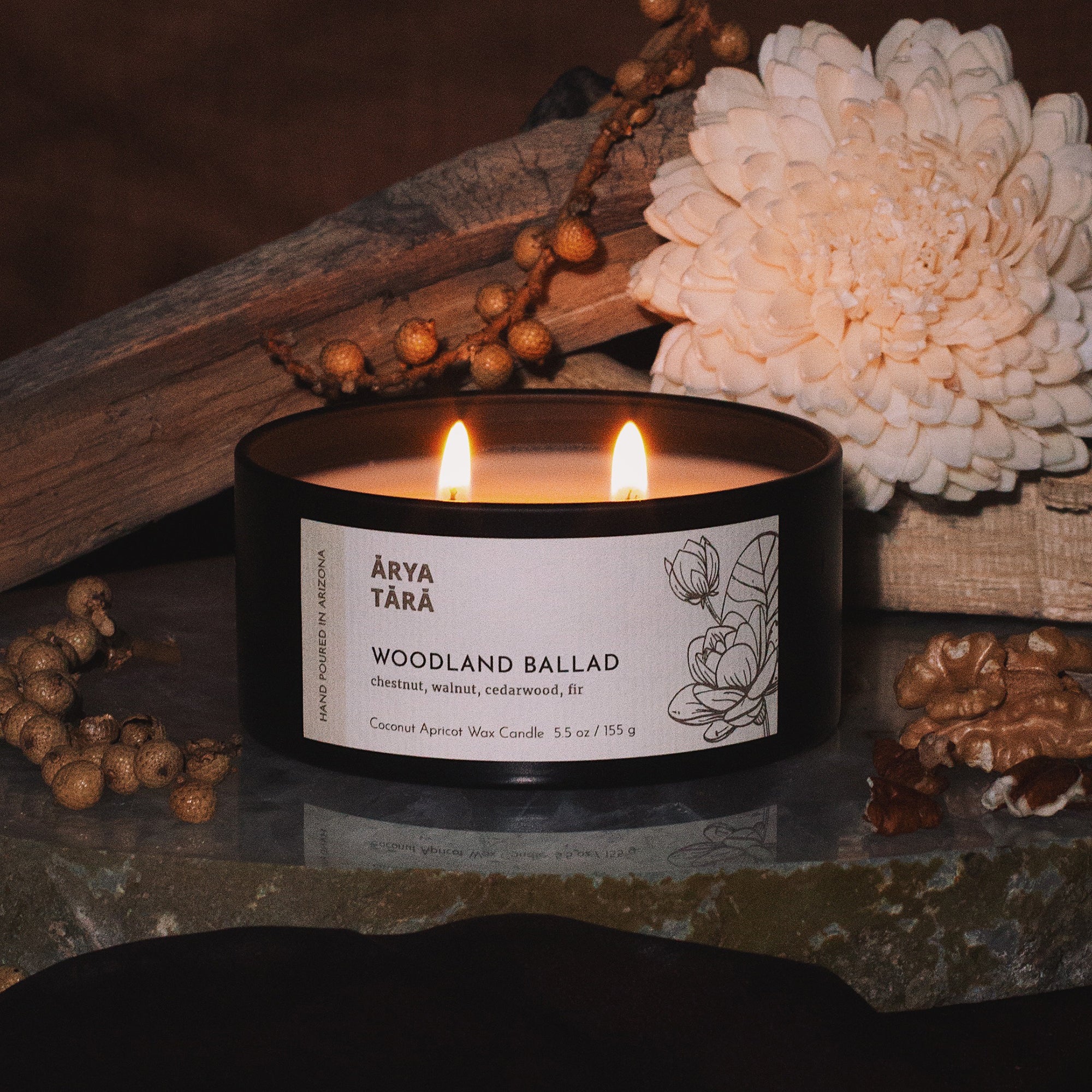 Woodland Ballad Candle | Onyx Tin